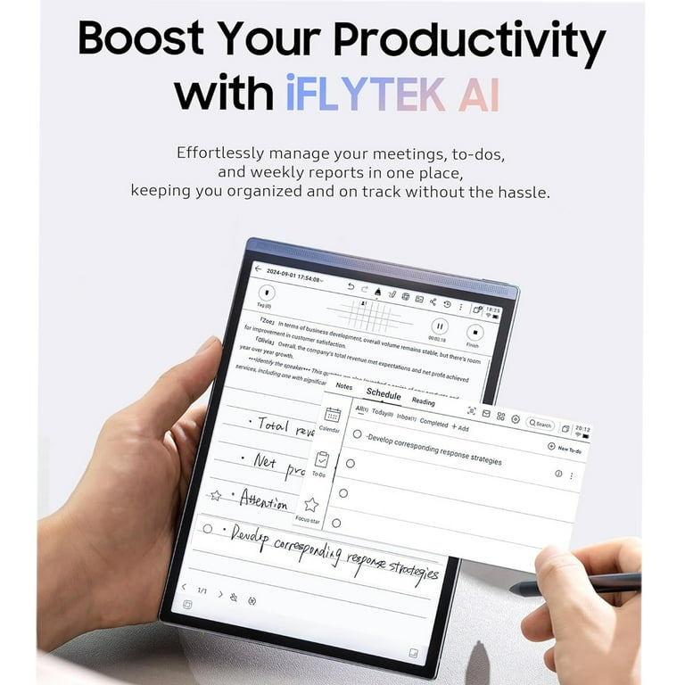 iFLYTEK AI Note-Taking Tablet, 8.2-inch AINOTE Air 2 E-Ink