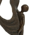 thumbnail image 6 of 13" x 5" Bronze Polystone Family Sculpture, by DecMode, 6 of 11