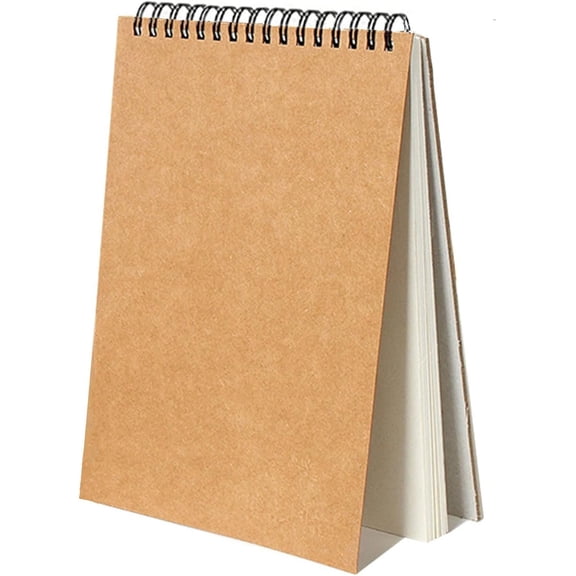 Sketch Book Pad, Drawing Paper 5.5" x 8.5" Spiral Bound, Bound (98lb/160gsm), Pack of 1, Durable Acid Free Sketchbook for Painting, 30 Sheets Each (1 Pack- 5.5"X8.5")