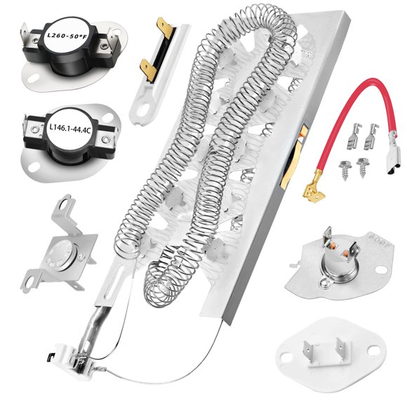 Elemento calefactor para secadora Pulluty MED5500FW1 MED5630HW1 WP3387747