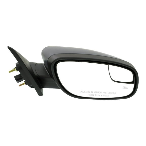 MIRROR Compatible For 2012-2019 Ford Taurus Right Passenger Heated Power Glass Textured Black