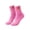 Pink, variant on Women's Halloween Embroidered Ankle Socks, Cotton Novelty Pumpkin Bat Ghost Cartoon Socks for Ladies, Cute Crazy Print Fall Winter Spring Casual Ankle Socks, Free Size Fits Up to Men's 10 White