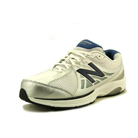 New Balance - New Balance Marche Mens White Synthetic & Mesh Athletic ...