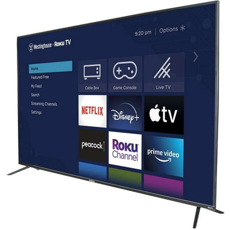 Westinghouse WR75UX4200 75" Smart LED-LCD TV - 4K UHDTV - Black