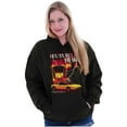 thumbnail image 3 of Cool The Future is Here Muscle Car Hoodie Hooded Sweatshirt Men Brisco Brands S, 3 of 6