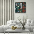 thumbnail image 5 of Epic Art 'Festive Cow' by Pam Britton, Acrylic Glass Wall Art, 24"x24", 5 of 5