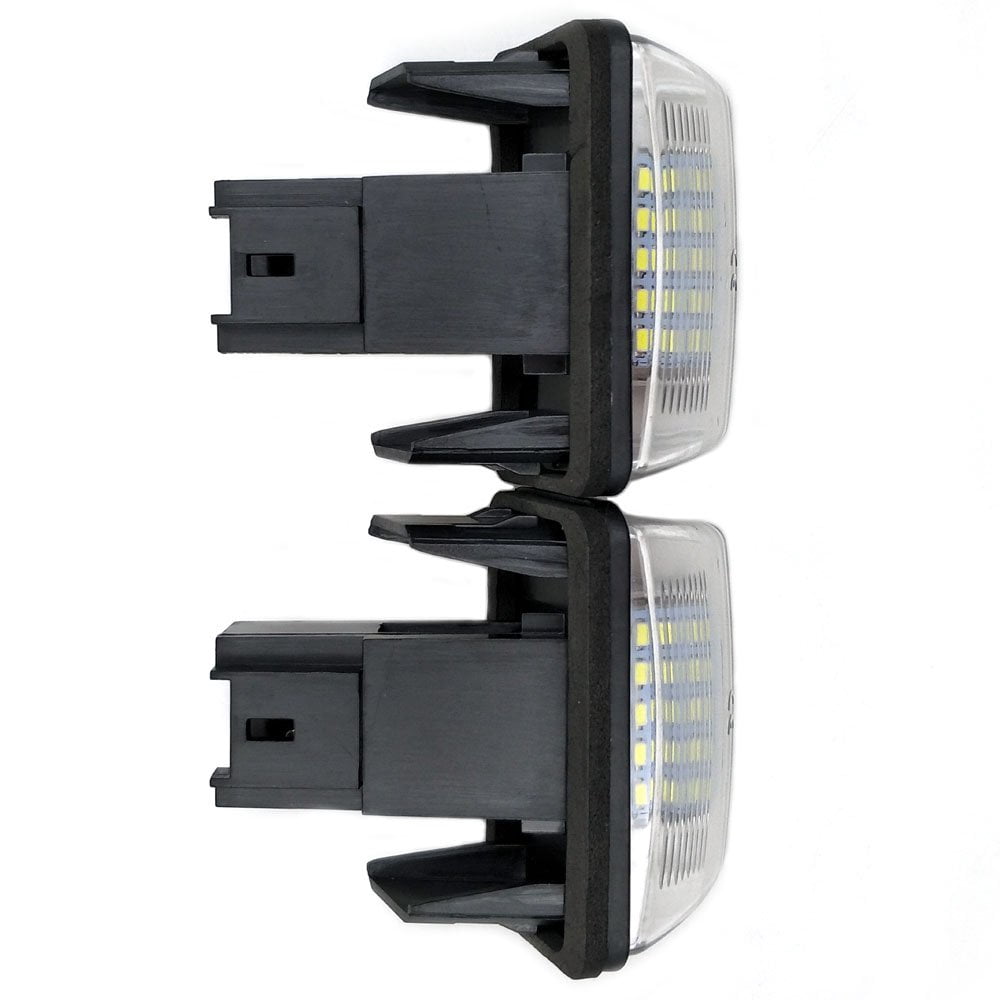 Nikauto 2Pcs 6000k 3528SMD License Plate Lights Lamps for Citroen C3 C4 C5 Berlingo XSARA Peugeot 206 207 407 307 308 5008 Partner