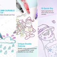 thumbnail image 5 of Coloring Lightstick Graffiti Pen, 36Color Marker Outline Pens (12 color set), 5 of 5