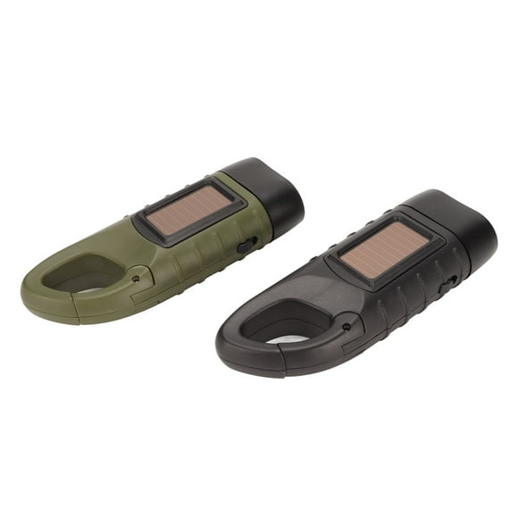 Linterta de Supervivencia, Diseño Ergonímico de Linterta LED Portátil Recargable de Alto Brillo de Alto Brillo Con Carabiner para Emergencia para Acampar Para Deportes