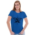 thumbnail image 3 of Butterfly Symbolism Spirit Animal Womens Slim Fit Graphic Tee Brisco Brands S, 3 of 5