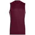 thumbnail image 3 of Augusta XS Youth Winning Streak Game Jersey Maroon/White 1181, 3 of 5