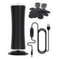 thumbnail image 2 of Limas eléctricas para pies, herramientas recargables, depurador portátil para talones agrietados Negro, 2 of 4