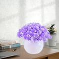 thumbnail image 5 of Tainini Artificial Potted Flowers ,Flower Plants Desktop for Home and Office, for Table,Bookshelf,Bedroom,Living Room, 5 of 7