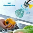 thumbnail image 6 of Universal 360 Degrees Rotatable Faucet Filter / Retractable Adjustable Flexible Tap Extender Kitchen Bathroom Accessories, 6 of 9