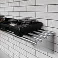 thumbnail image 5 of AmGood 14 in. x 60 in. Stainless Steel Tubular Wall Shelf | NSF | Appliance & Equipment Metal Shelving | Kitchen, Restaurant, Garage, Laundry, Utility Room, 5 of 8