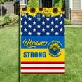 thumbnail image 4 of Flagwix Ukraine Strong Sunflower Ukrainian Flag Peace For Ukraine Stand With Ukraine Pray For Ukraine MLH2283F Ukraine Flags, Indoor Outdoor Decoration - Garden Flag (11.5" x 17.5"), 4 of 6
