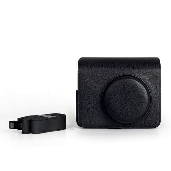 Retro Camera Carrying Bag For Instax Wide 400 with Shoulder Strap PU Leather Cover Protective Camera Case