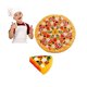 thumbnail image 3 of Pizza cutting pretend play Food toy for children, 3 of 5