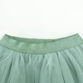thumbnail image 4 of RUTAYY Children Girls Tutu Dress Solid Color Elastic Waist Party Flared Midi Length Formal Comfortable Breathable Playful Vacation Dresses, 4 of 5