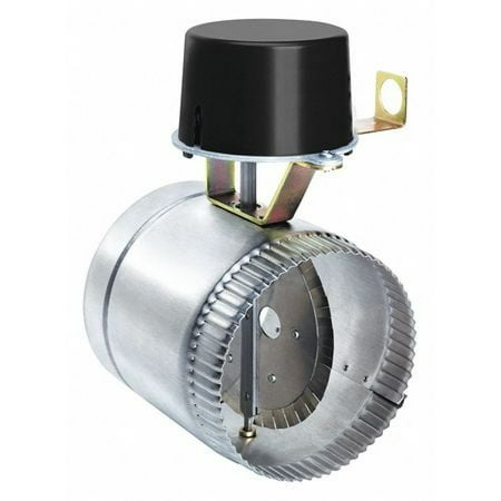 FIELD CONTROLS Stainless Steel Vent Damper 6-1/2 Inch Length x 10-7/8 Inch Height