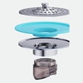 thumbnail image 4 of Universal Bathroom Floor Drain Shower Drainage Modern Bathroom Floor Drain Quick Drainage not Backflow Shower Trap sapphire blue, 4 of 5