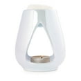 thumbnail image 4 of Mainstays Tealight Ceramic Warmer, White Iridescent, 1 Pc, 4 of 7
