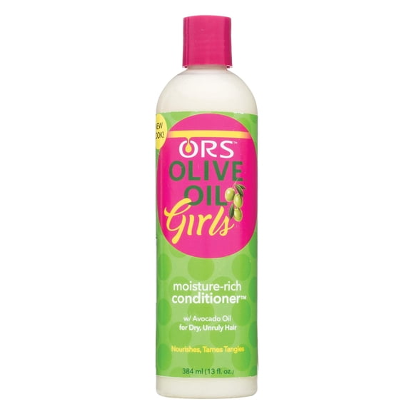 ORS OLIVE OIL GIRLS Acondicionador rico en humedad con aceite de aguacate 13 onzas (paquete de 1)