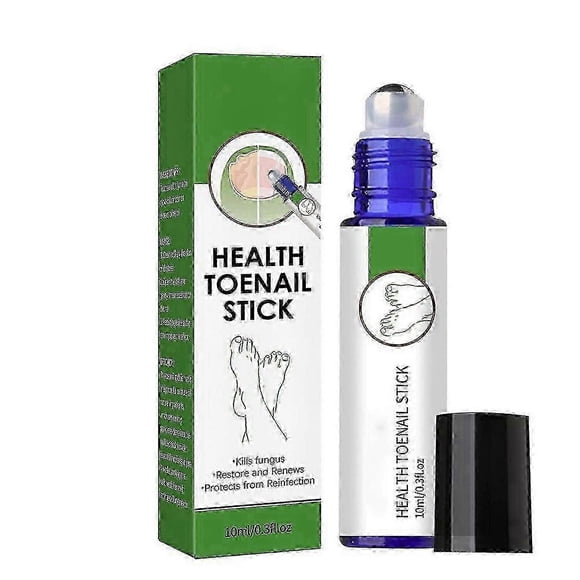 10ML Health Toenail Stick Roller Bead Onychomycosis Care Solution for Women Men_Lucky_B
