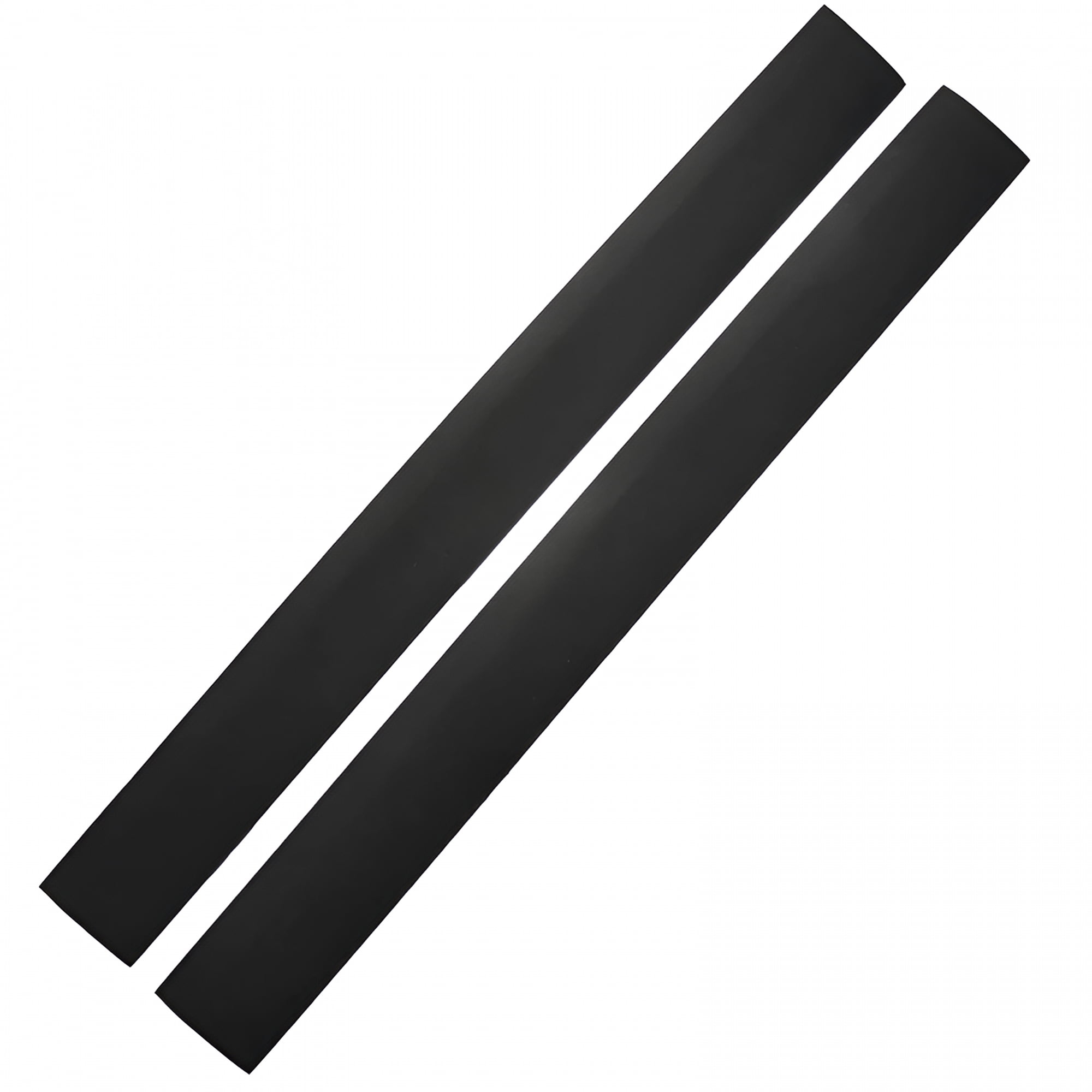 HIBIBUD 2026 New 2Pcs Counter Top Spacer Silicone Stove Gap Filler Modern Kitchen Compatible Heat Resistant Black