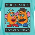 thumbnail image 3 of Toy Story 4 - Type Block Potato Head - Toddler & Youth Girls Short Sleeve Graphic T-Shirt, 3 of 5