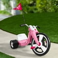 thumbnail image 4 of Radio Flyer Big Flyer Sport avec Grande Roue avant et Siège Ajustable, Rose, 4 of 11