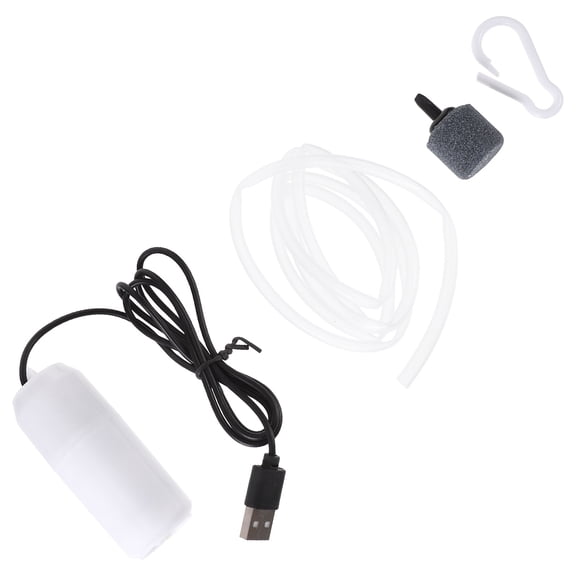 1 set of Fish Tank Oxygen Pump Aquarium Aerator Pump Mini Aquarium Air Pump