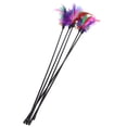 thumbnail image 4 of Coqueteo para Gatos Con Plumas Campana Colores Juguete para Palos Coqueteo para Gatos Se Vende 5 Piezas Por (observaciones Al Pedir 5 Piezas Por Doblar Las Plumas Controlar Dentro 59 Cm) (63 Cm), 4 of 7