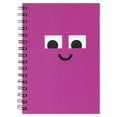 thumbnail image 2 of Dusknt A5-Hard Coil Studant Personalized Notebook, Cute Expression Journal for School, 192 Pages Notebook for Daily Writing Ofice Home, 2 of 5