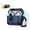 Blue, variant on Lunvic Compatible with AirPods 4/5th Gen Protective Case Cover Rugged Shock-Absorbent Shell with Secure Lock Design Stand Function and Wireless Charging Support White