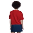 thumbnail image 2 of Women's Starter Red Philadelphia Phillies Play the Ball Boxy Cropped T-Shirt, 2 of 2