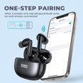 thumbnail image 4 of Auriculares inalámbricos KESIEME Bluetooth 5.3 60H Playtime IPX7 negros, 4 of 7