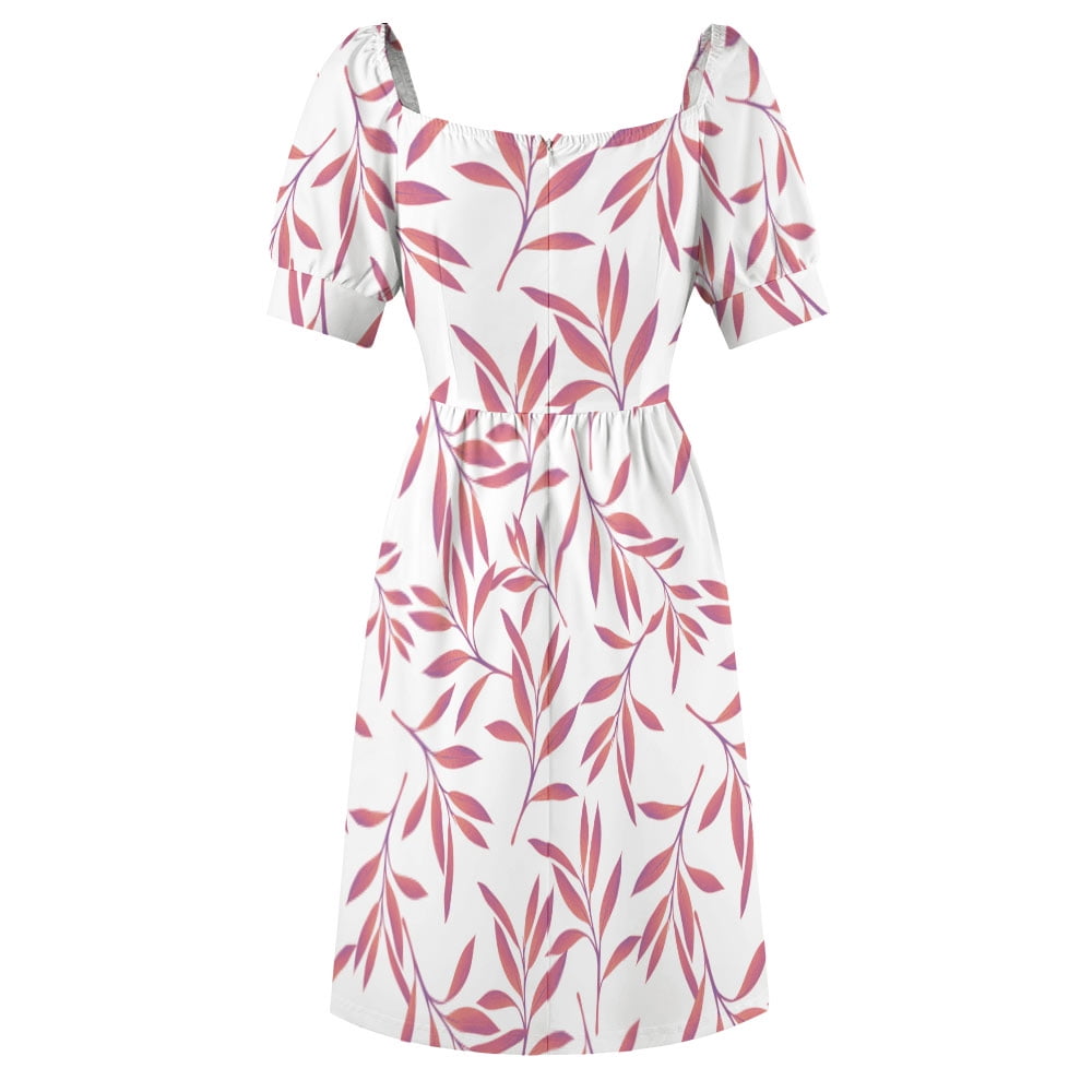Australian Native Floral Pattern Dress summer outfits for women 2025 luxury  evening dress woman for wedding summer dress - Walmart.com