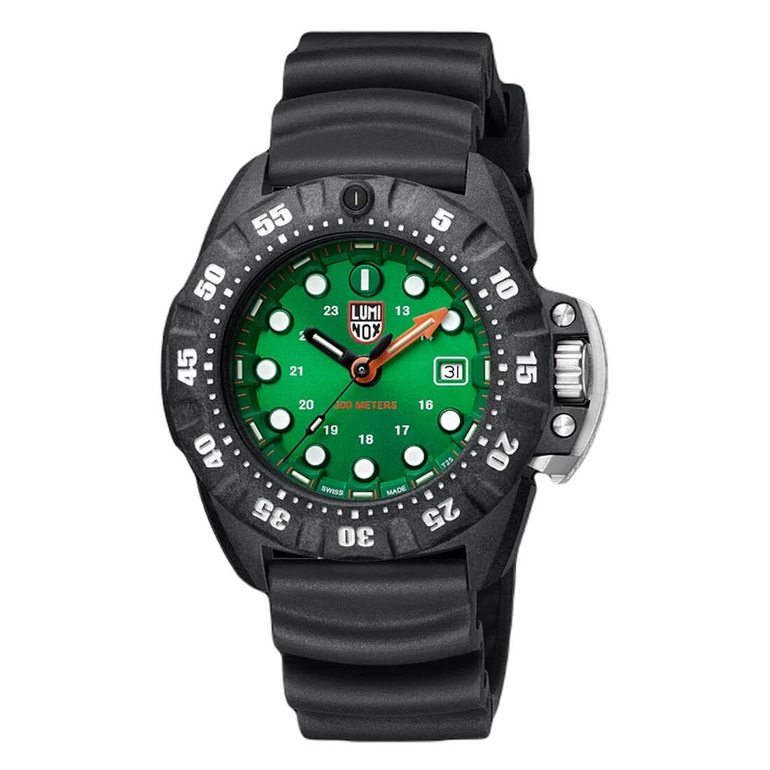 Luminox Men's Scott Cassell Diver Quartz Watch with Blue Strap and