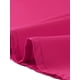 thumbnail image 5 of Blusa de manga larga con cuello de pie y botones de Allegra K para mujer con volantes en color rosa intenso, 5 of 6