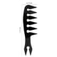 thumbnail image 3 of Hombres Vintage Oil Hair Comb Retro Back Hair Beard Diente ancho Tenedor Peines (02), 3 of 7