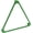 Green, variant on Aluminum Alloy Pool Ball Rack Billiard Ball Triangle Rack for 2-1/4" Pool Balls, Pool Table Ball Holder Positioning Rack