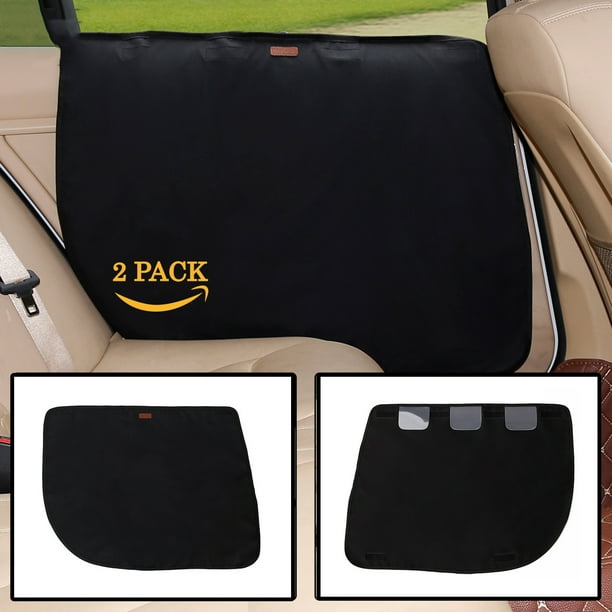 Puerta De 2 Paquete Para La Puerta De Automóvil De Perro Protector Impermeable Cubierta De La Puerta Del Automóvil De La Mascota Anti Rasguño Protector Protector Para