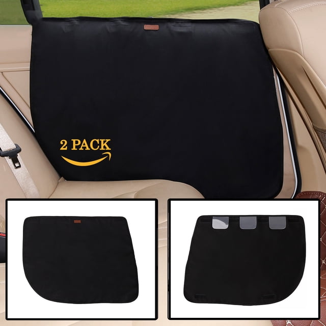Puerta De 2 Paquete Para La Puerta De Automóvil De Perro Protector Impermeable Cubierta De La Puerta Del Automóvil De La Mascota Anti Rasguño Protector Protector Para