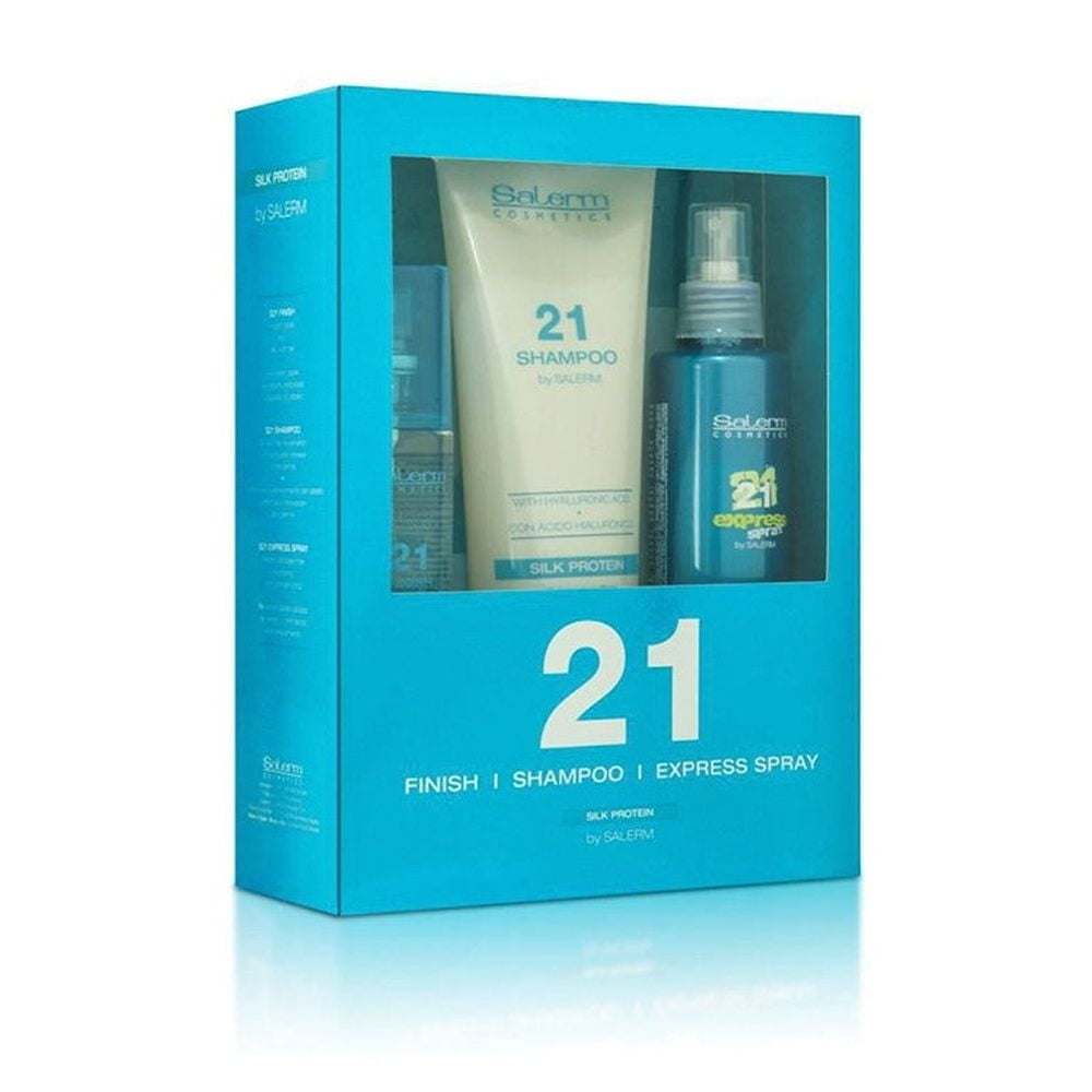 Salerm 21 Silk Protein Shampoo & Leave-in Conditioner Duo