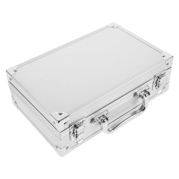 WHAMVOX  Nail Organizers and Storage Tool Organization Portable Woman Silver