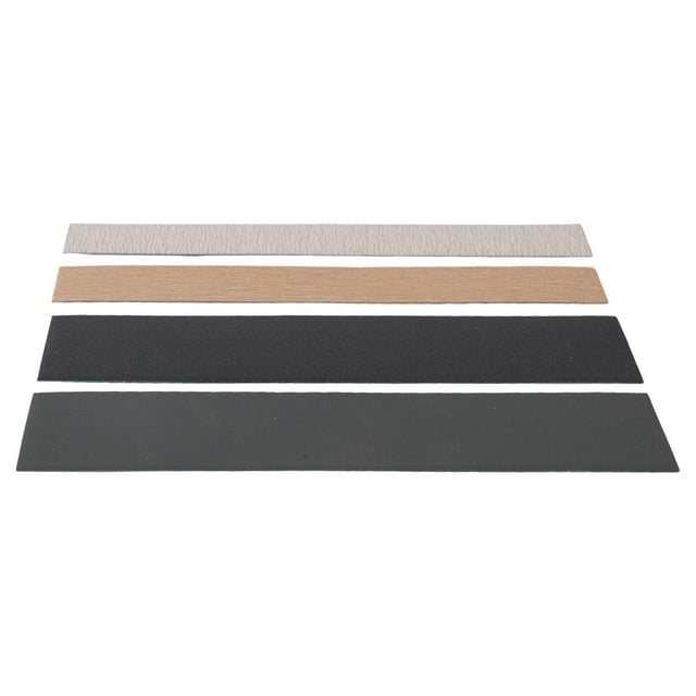 4Pcs Fret Leveler Beam Sandpaper Sanding Paper Guitar Leveling Bar Sandpaper Luthier Sanding Reparing Tool For Guitar Fret