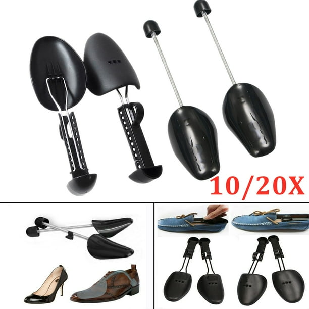 5 Pairs Adjustable Men Women's Plastic Shoe Stretcher Durable Black