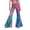 0#^Multicolour183, variant on WOYY Girls Fashion Flare Pants with Sequin Print Slim Fit Stage Pants Trousers, Sizes 5-16