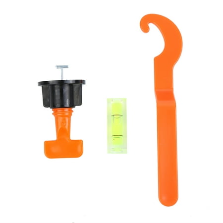 

50x Reusable Anti-Lippage Tile Leveling System Positioning T-lock Floor Tool Set